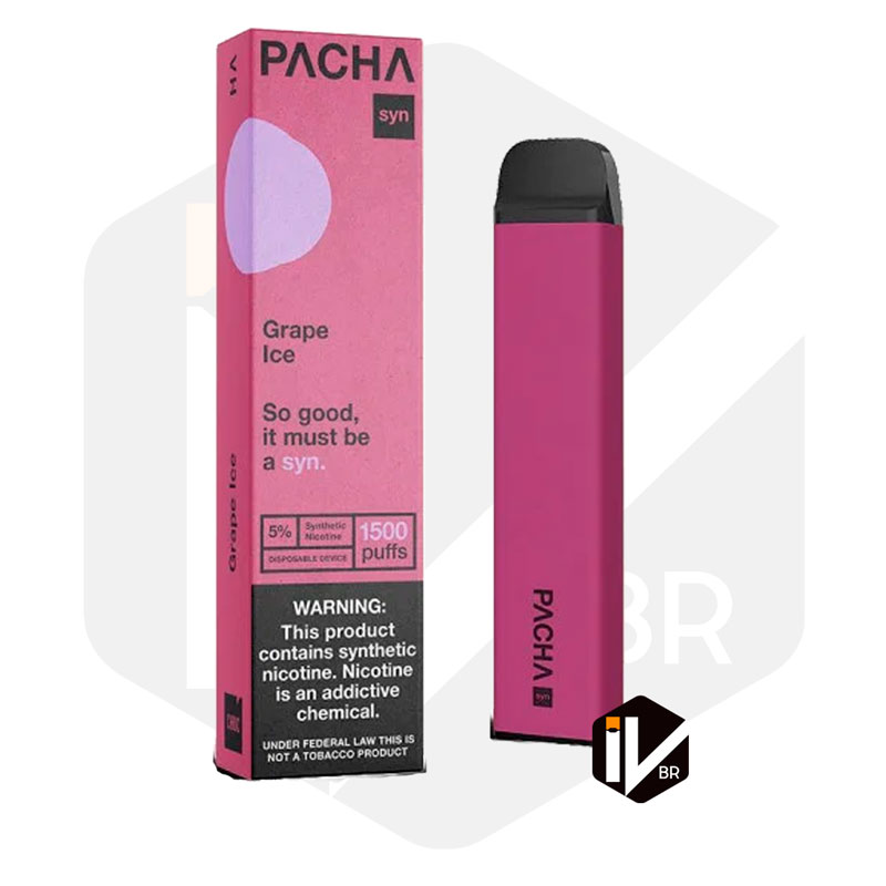 Pachamama 1500 Puffs Grape Ice (Uva)
