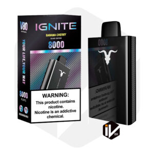 Ignite V80 Black Edition 8000 Puffs Banana Cherry