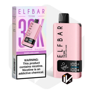 Cigarro Eletrônico ELFBAR TE30K – 30.000 Puffs Sabor Sour Lush Gami