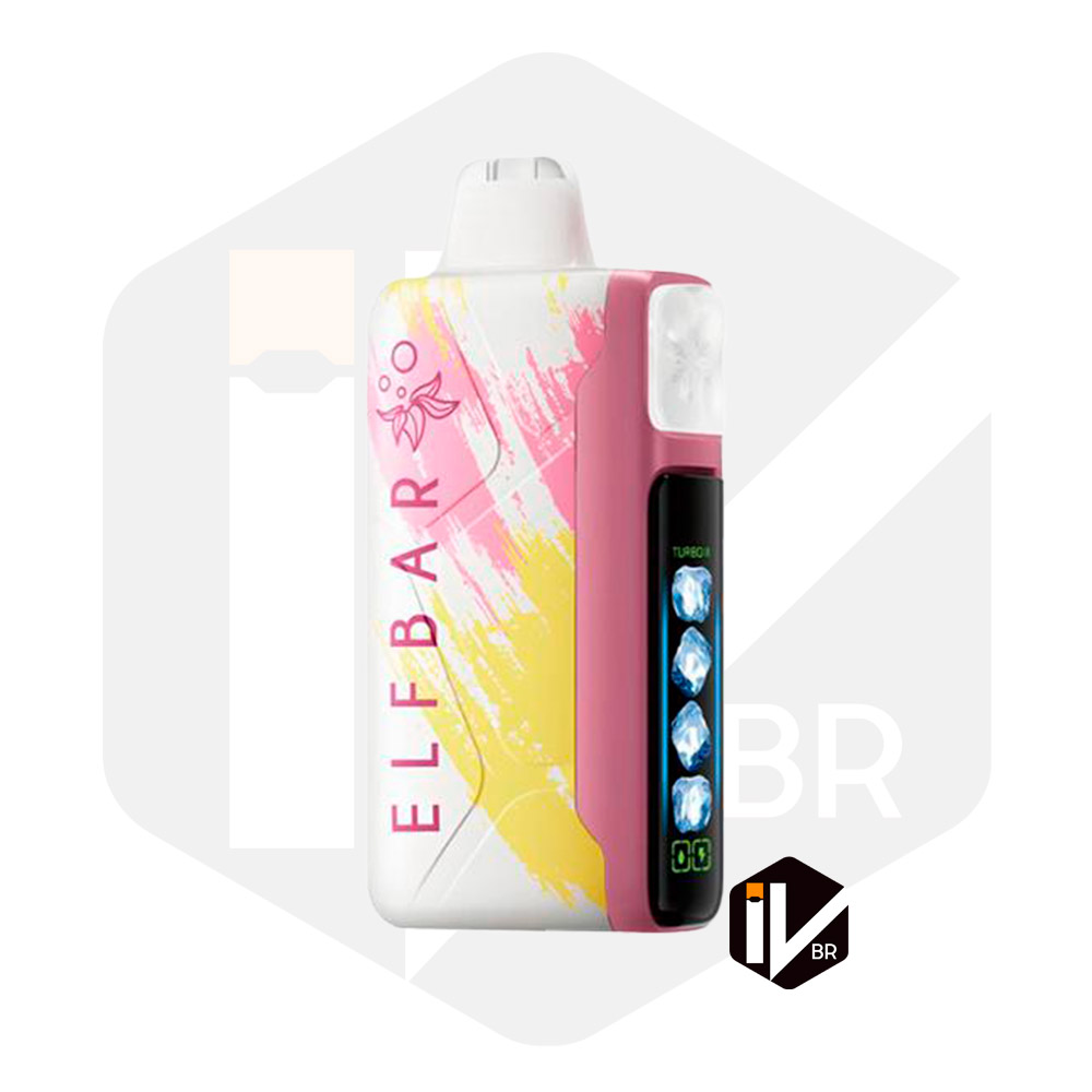 Cigarro Eletrônico ELFBAR Ice King 40K – 40.000 Puffs Sabor Peach+